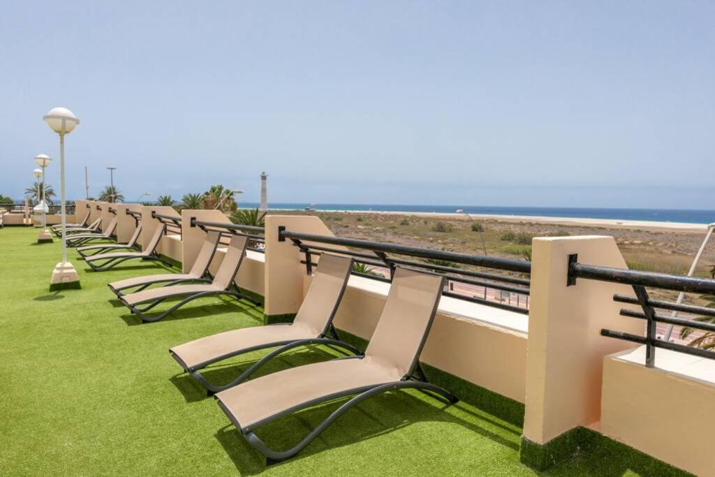 Vista Oceano Spiaggia A 250 M Wi-Fi Ac E Tv In Camera E Zona Giorno Morro Jable  Kültér fotó